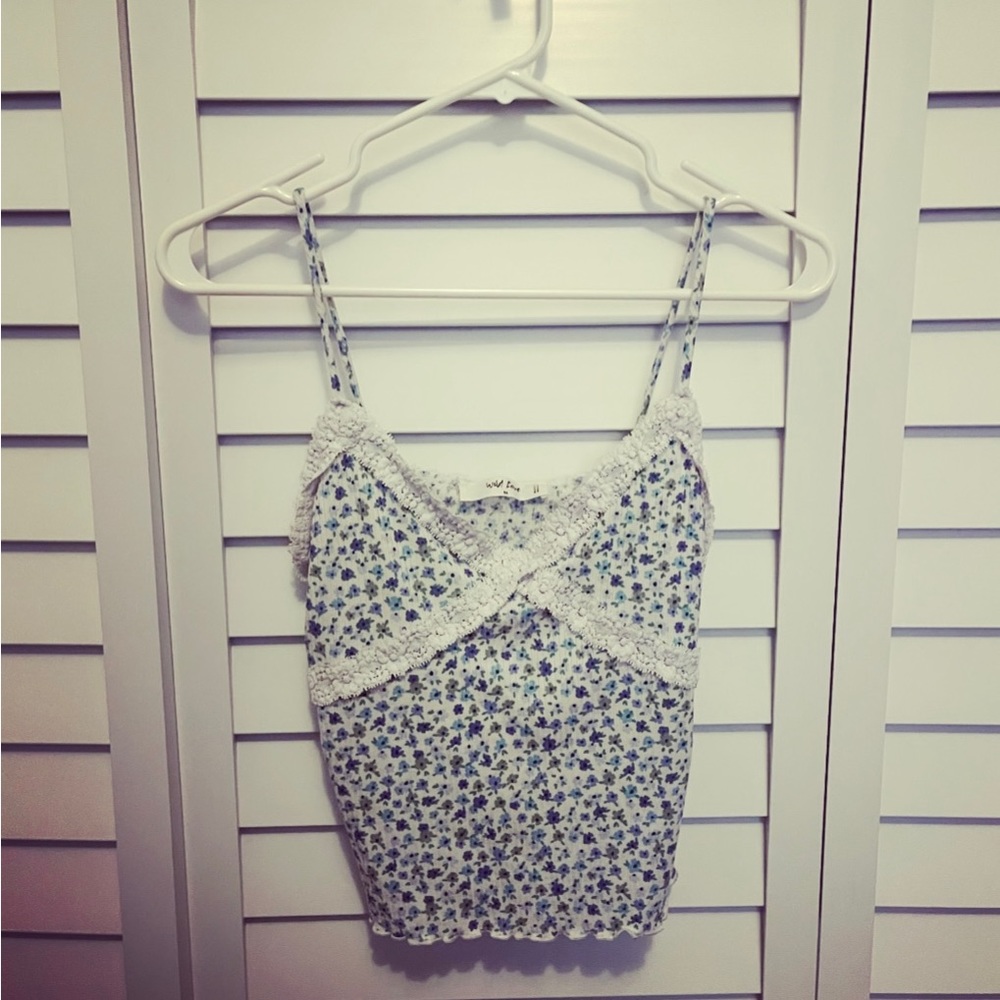 floral print tank top from wild love apparel